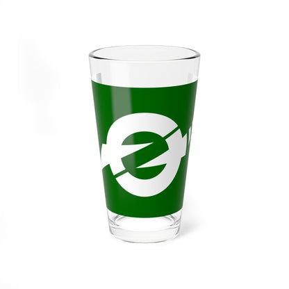 Flag of Naganuma Hokkaido (Japan) Pint Glass 16oz