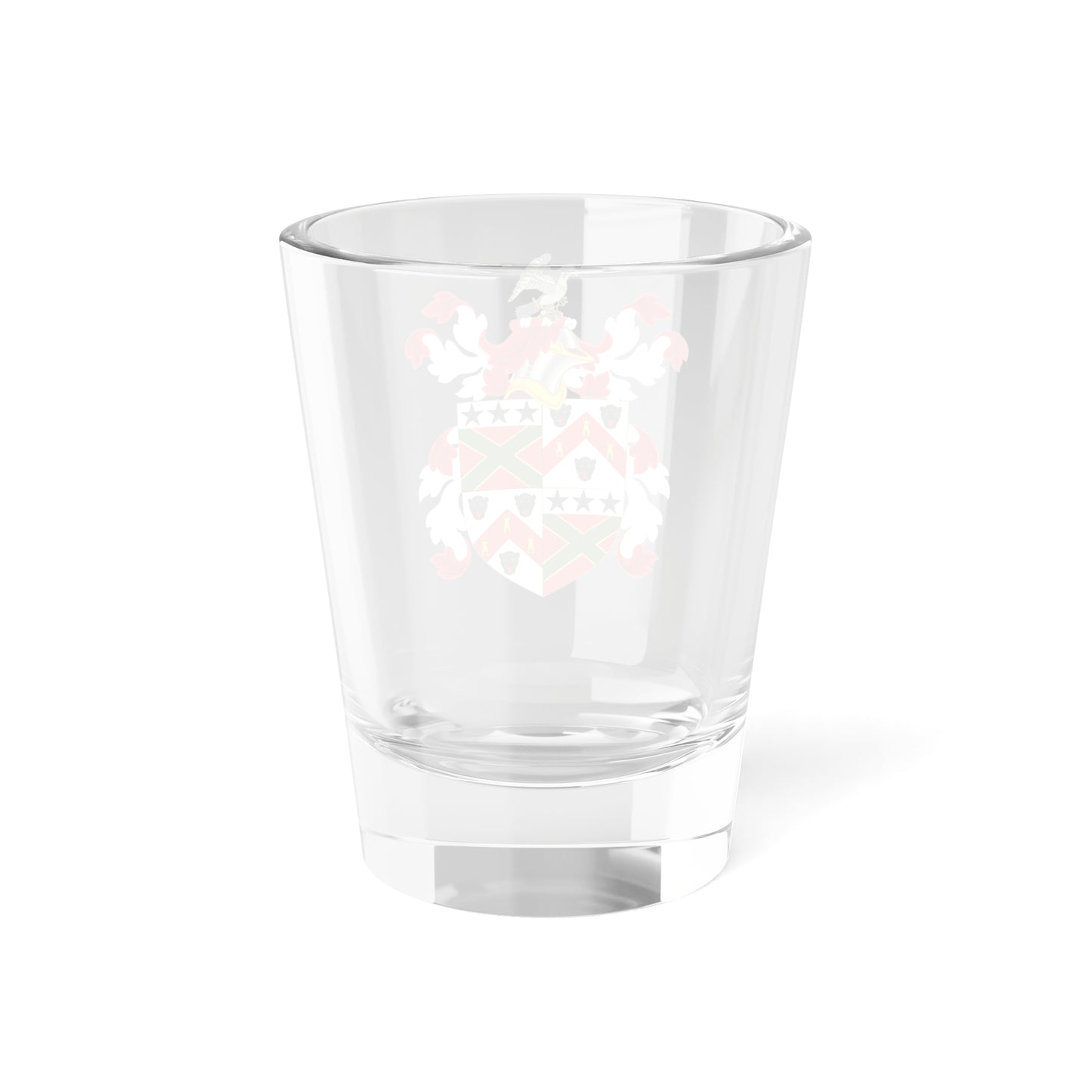 Coat of Arms of Edward Andros (United States) (Coat of Arms) Shot Glass 1.5oz