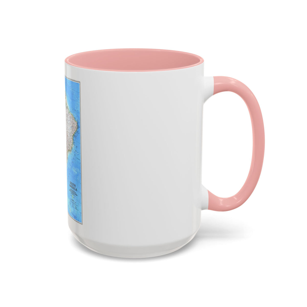 South America (1992) (Map) Accent Coffee Mug