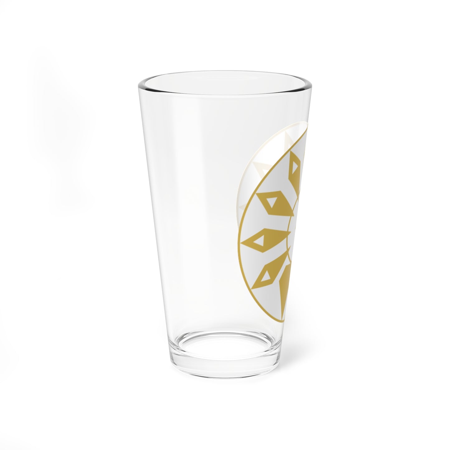 State of Burma Emblem (Myanmar) (Coat of Arms) Pint Glass 16oz