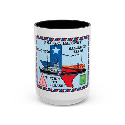 USCGC Hatchet WLIC 75309 (U.S. Coast Guard) Accent Coffee Mug