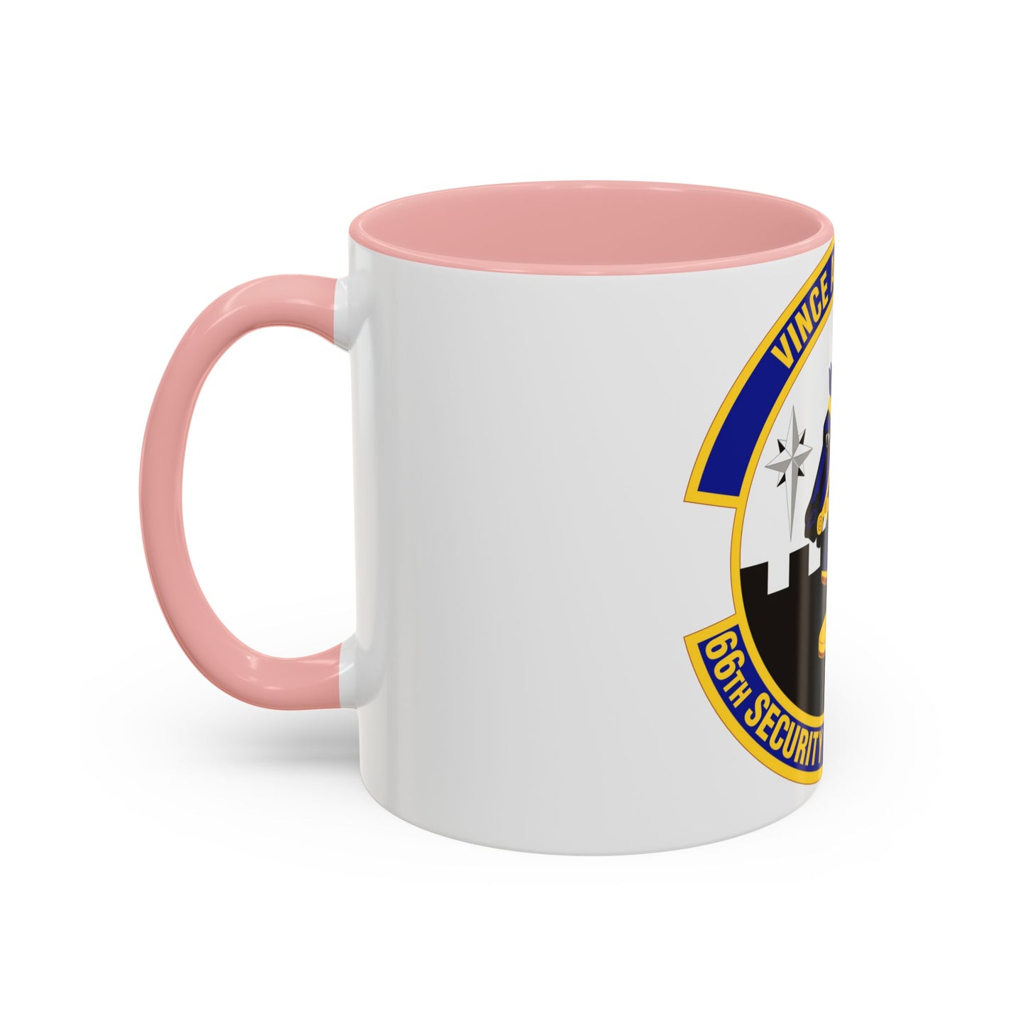 66th Security Forces Squadron (U.S. Air Force) Accent Coffee Mug