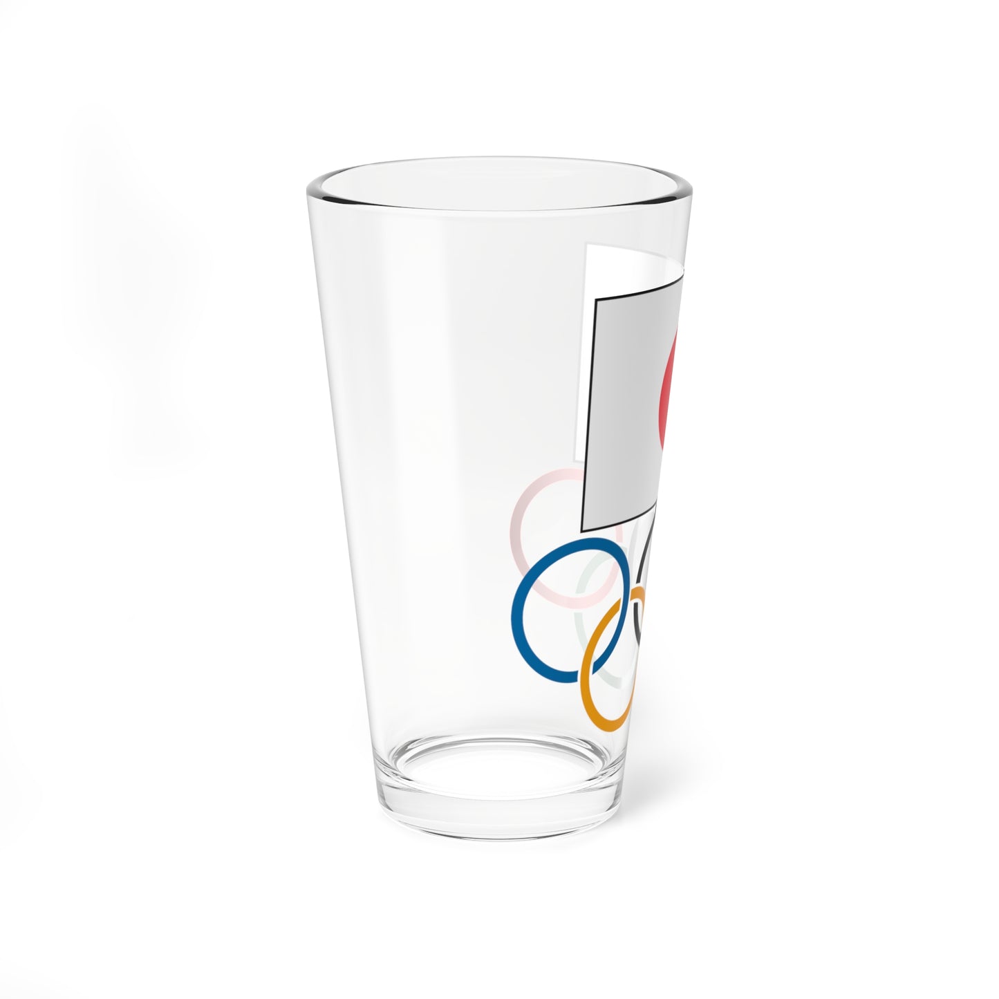 Japanese Olympic Committee logo (Japan) Pint Glass 16oz