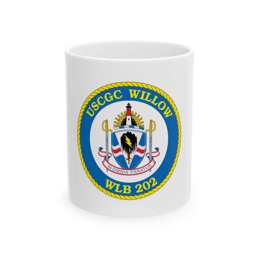 USCGC Willow WLB 202 (U.S. Coast Guard) White Coffee Mug