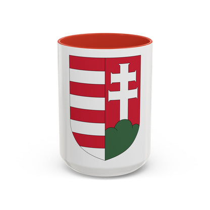 Coat of arms of Hungary (1918-1919) - Accent Coffee Mug