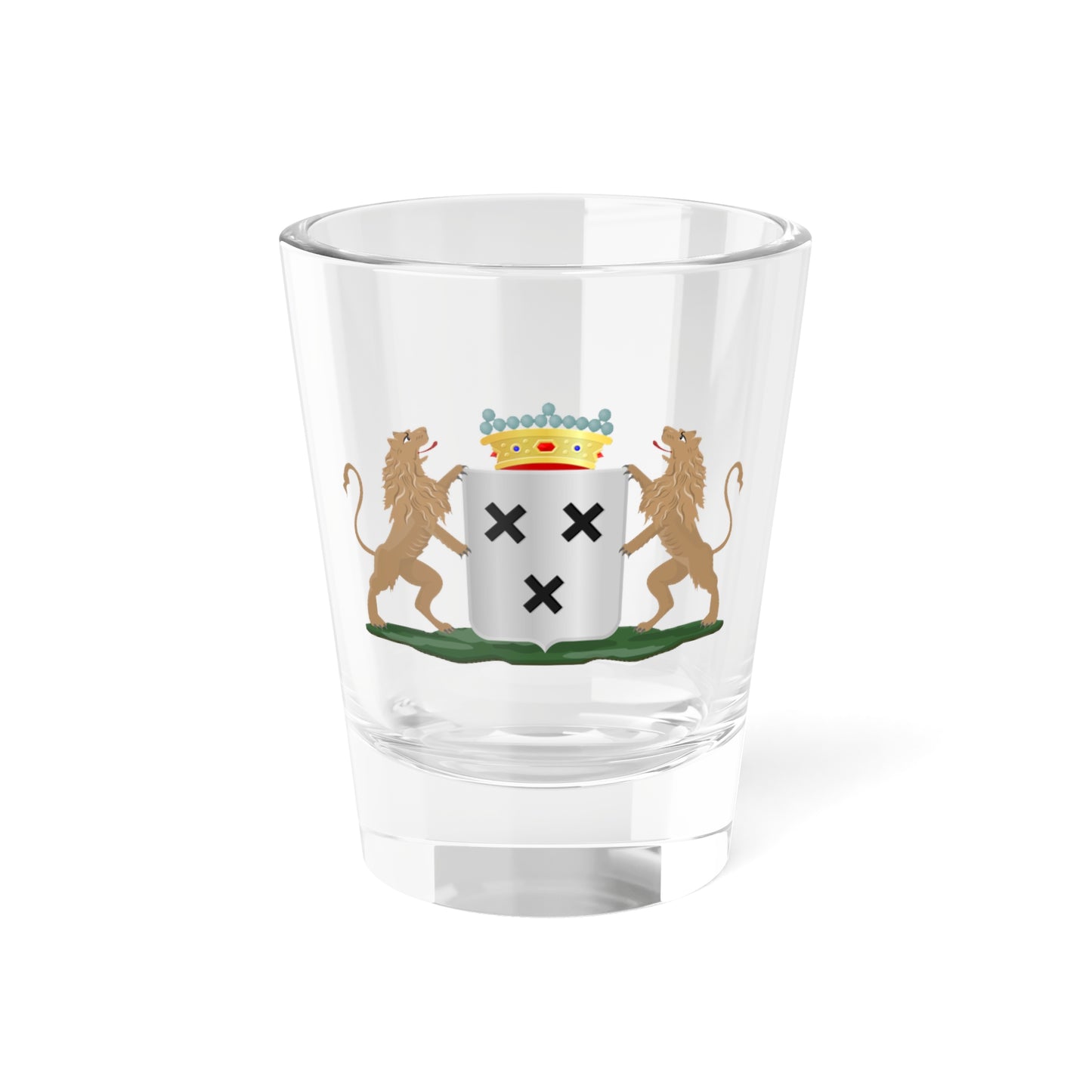 Hendrik-Ido-Ambacht wapen (Netherlands) (Coat of Arms) Shot Glass 1.5oz