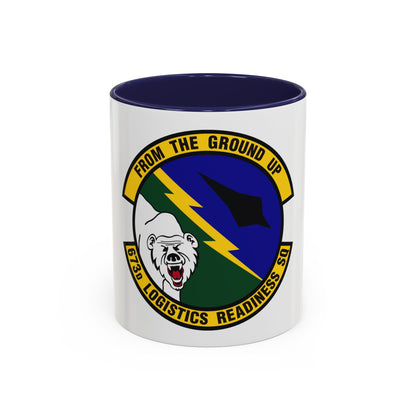 673d Logistics Readiness Squadron (U.S. Air Force) Accent Coffee Mug
