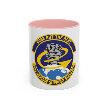 341st Mission Support Squadron (U.S. Air Force) Accent Coffee Mug