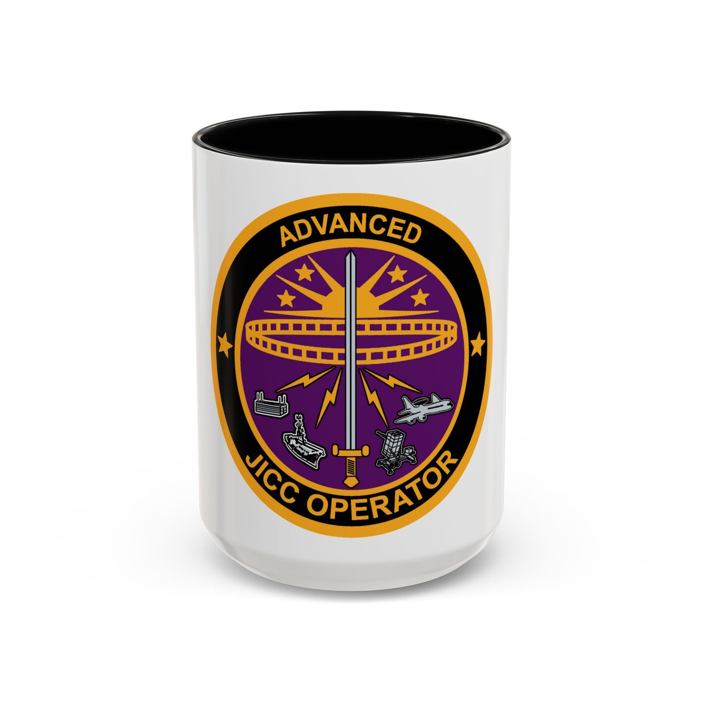 Advanced JICC Operator (U.S. Air Force) Accent Coffee Mug