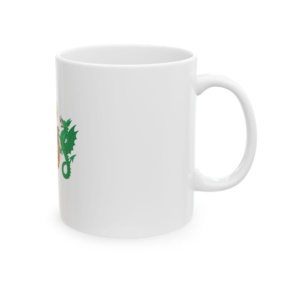 Coat of Arms of the Kingdom of Portugal 1640-1910 - White Coffee Mug