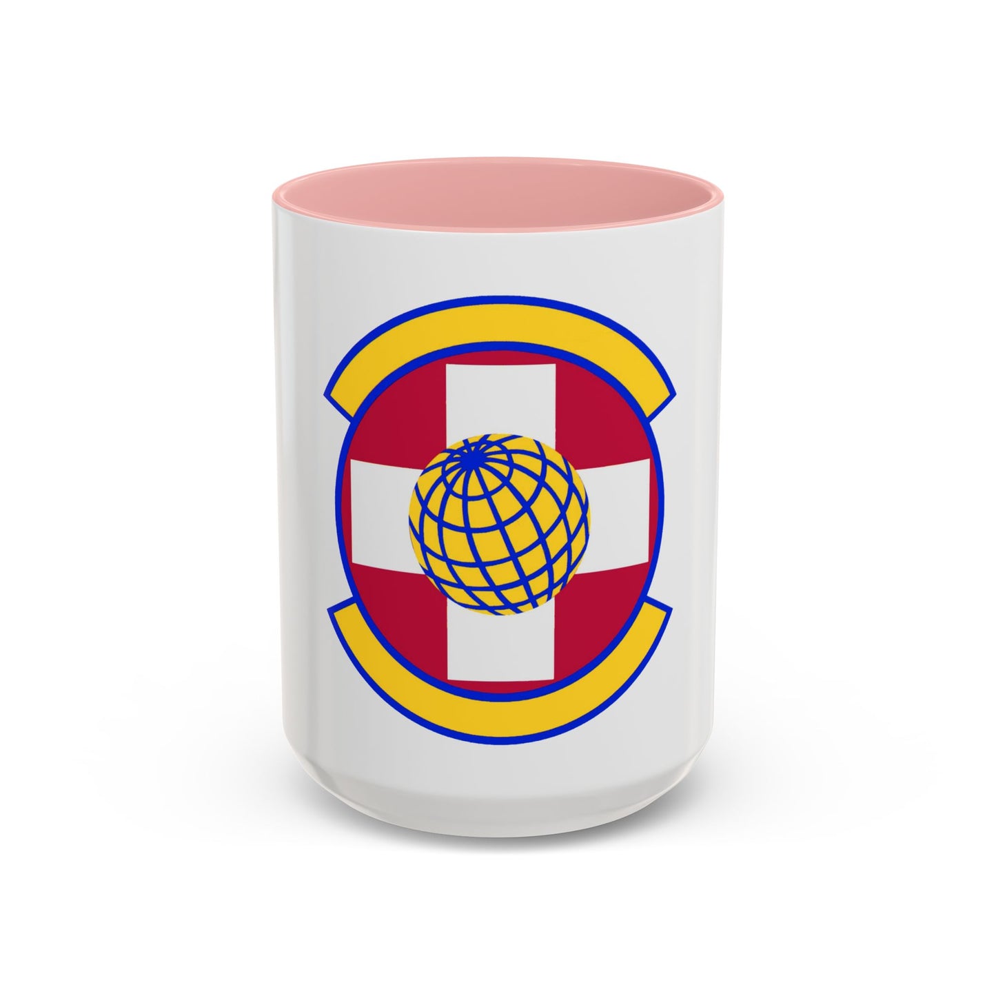 49 Healthcare Operations Squadron AETC (U.S. Air Force) Accent Coffee Mug