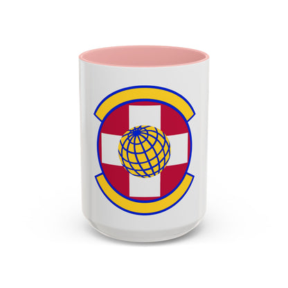 49 Healthcare Operations Squadron AETC (U.S. Air Force) Accent Coffee Mug