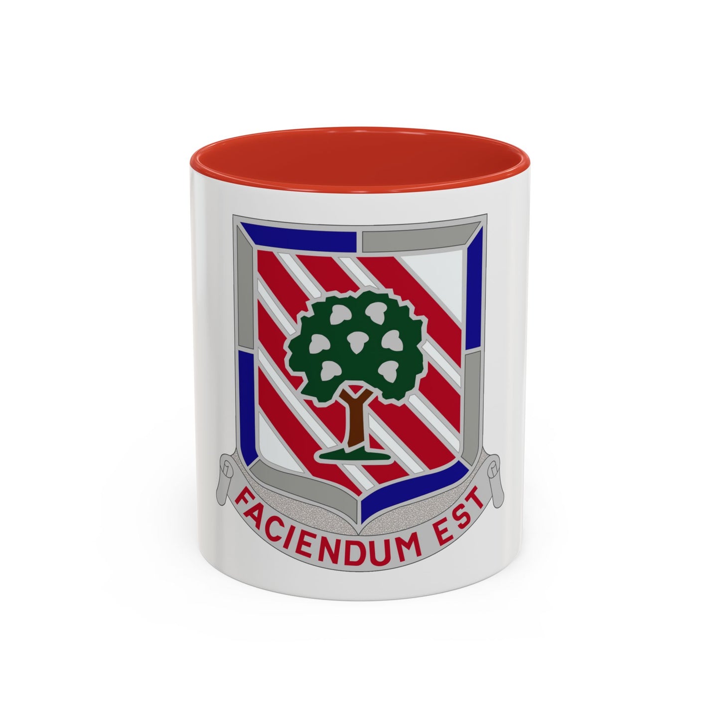 104 Engineer Battalion Obsolete Insignia (U.S. Army) Accent Coffee Mug