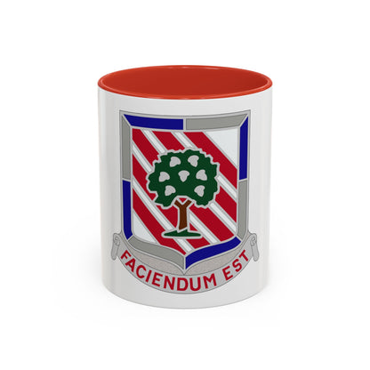 104 Engineer Battalion Obsolete Insignia (U.S. Army) Accent Coffee Mug