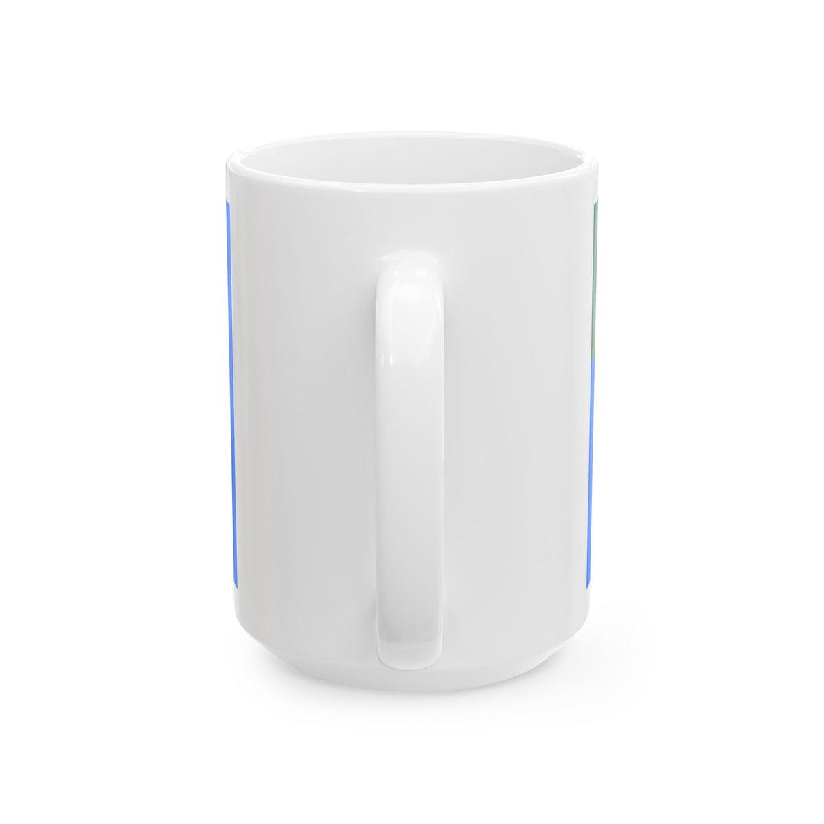 Naval Jack of Algeria - White Coffee Mug