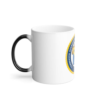 COTEF Commander Operational Test and Evaluation Force (U.S. Navy) Color Changing Mug 11oz