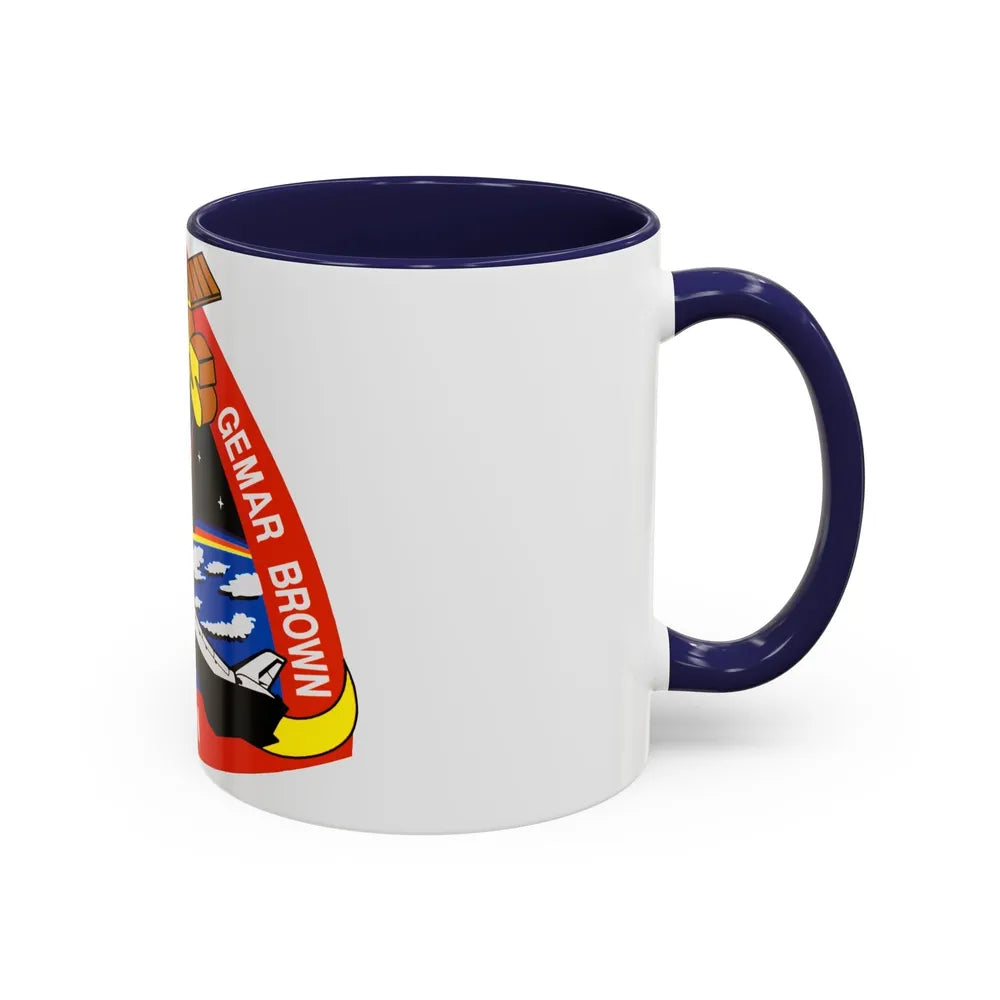 STS 48 (NASA) Accent Coffee Mug-Go Mug Yourself