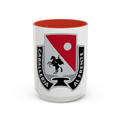 192 Cavalry Regiment (U.S. Army) Accent Coffee Mug