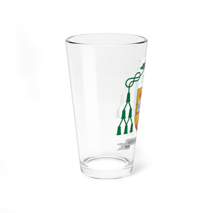 Escudo de Cristóbal Déniz Hernández (Spain) (Coat of Arms) Pint Glass 16oz