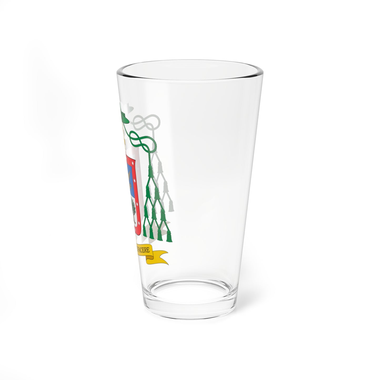 Escudo de Jesús Suárez Párraga (Spain) (Coat of Arms) Pint Glass 16oz