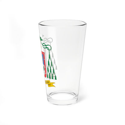 Escudo de Jesús Suárez Párraga (Spain) (Coat of Arms) Pint Glass 16oz