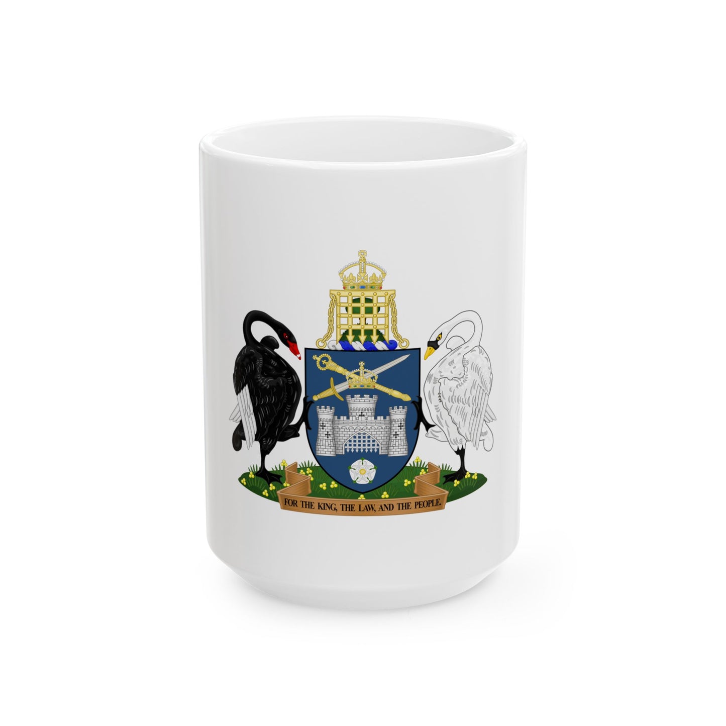 Coat of Arms of the Australian Capital Territory - White Coffee Mug