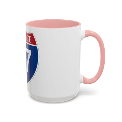 Interstate 97 (U.S. Highways) Accent Coffee Mug