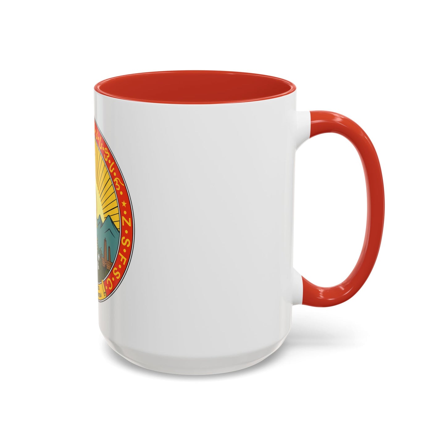 Emblem of the Transcaucasian SFSR (1930-1936) - Accent Coffee Mug