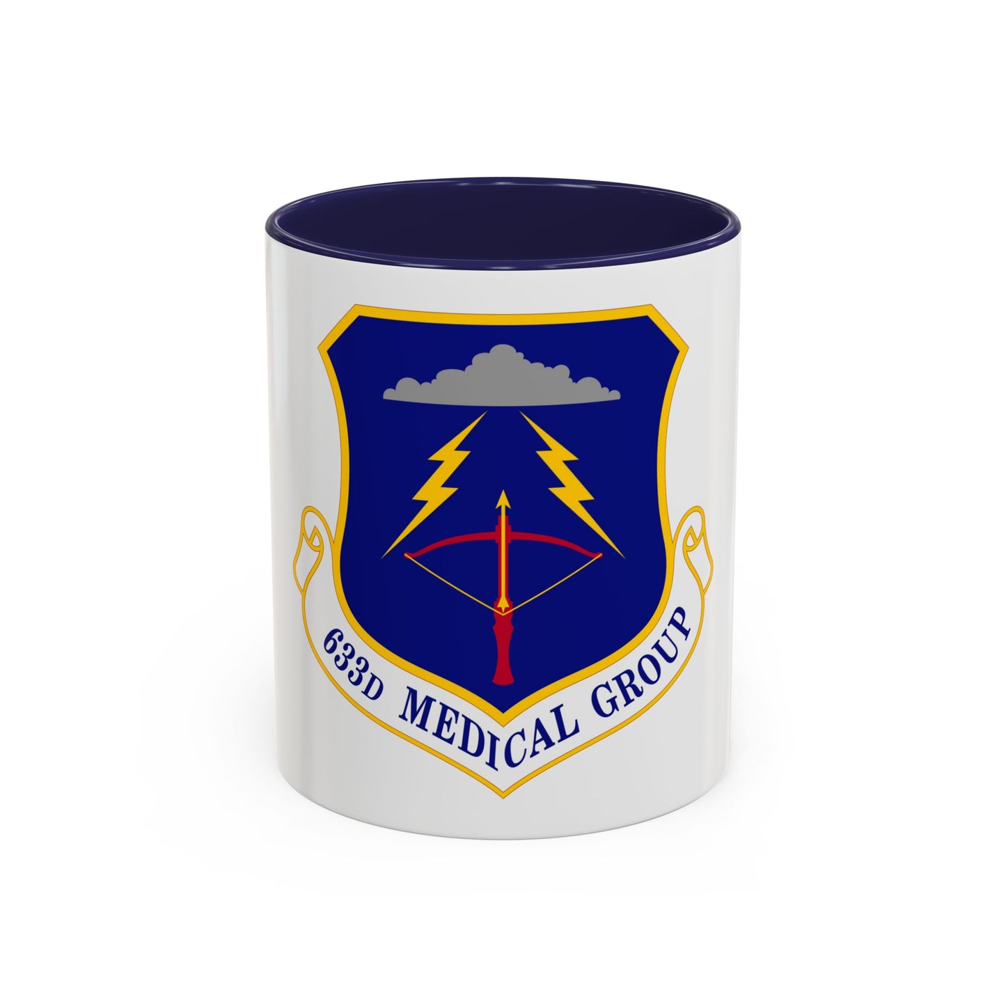 633 Medical Group ACC (U.S. Air Force) Accent Coffee Mug