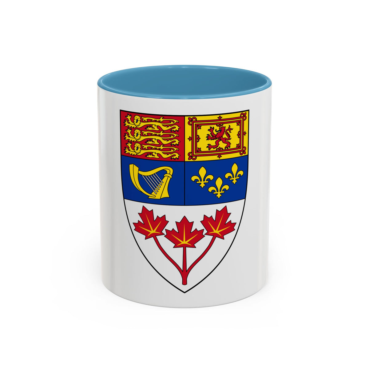 Arms of Canada (shield) - Accent Coffee Mug