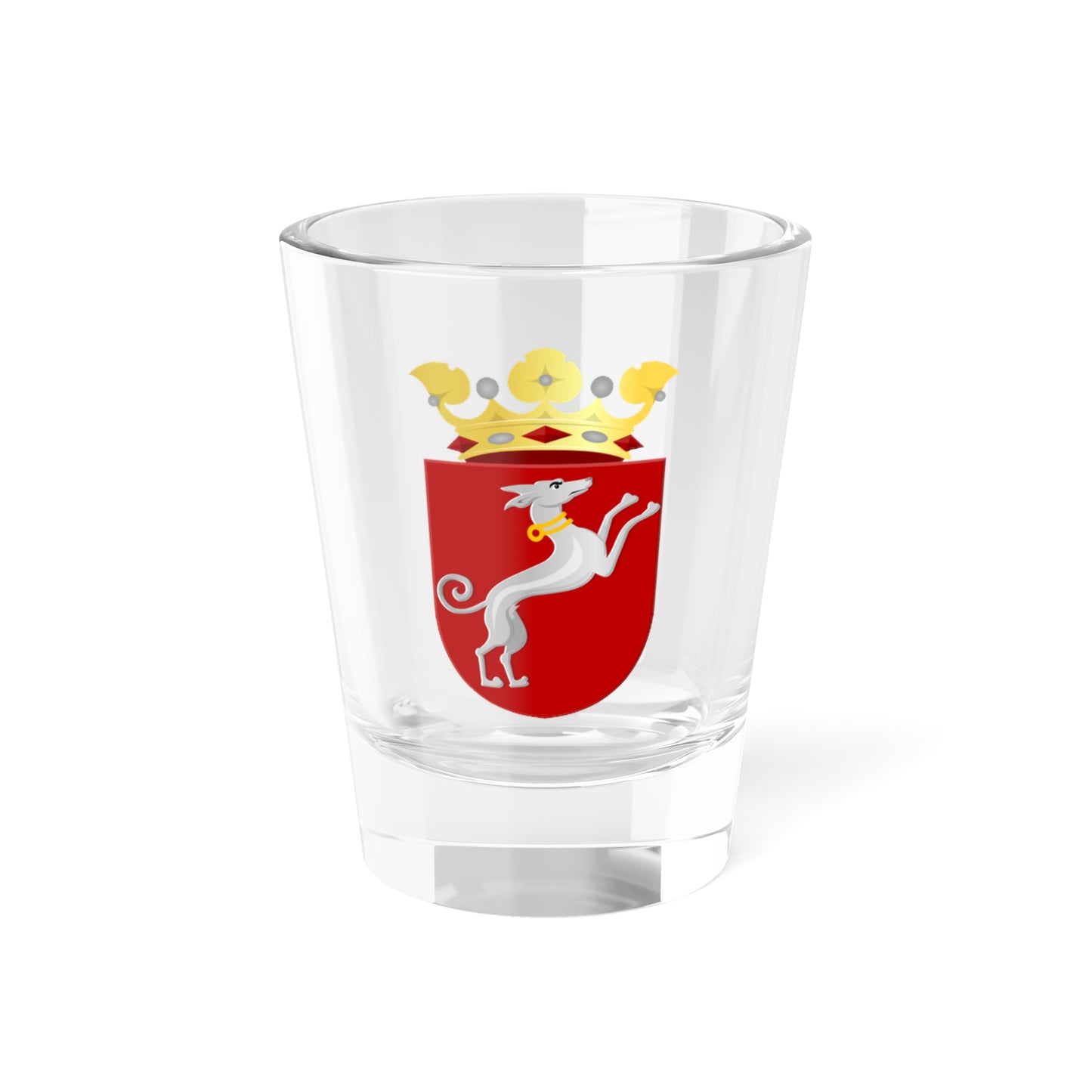 Gieten wapen (Netherlands) (Coat of Arms) Shot Glass 1.5oz