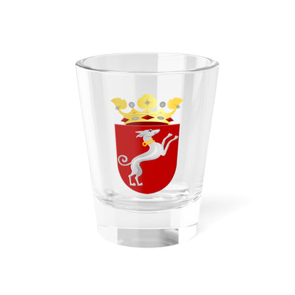 Gieten wapen (Netherlands) (Coat of Arms) Shot Glass 1.5oz