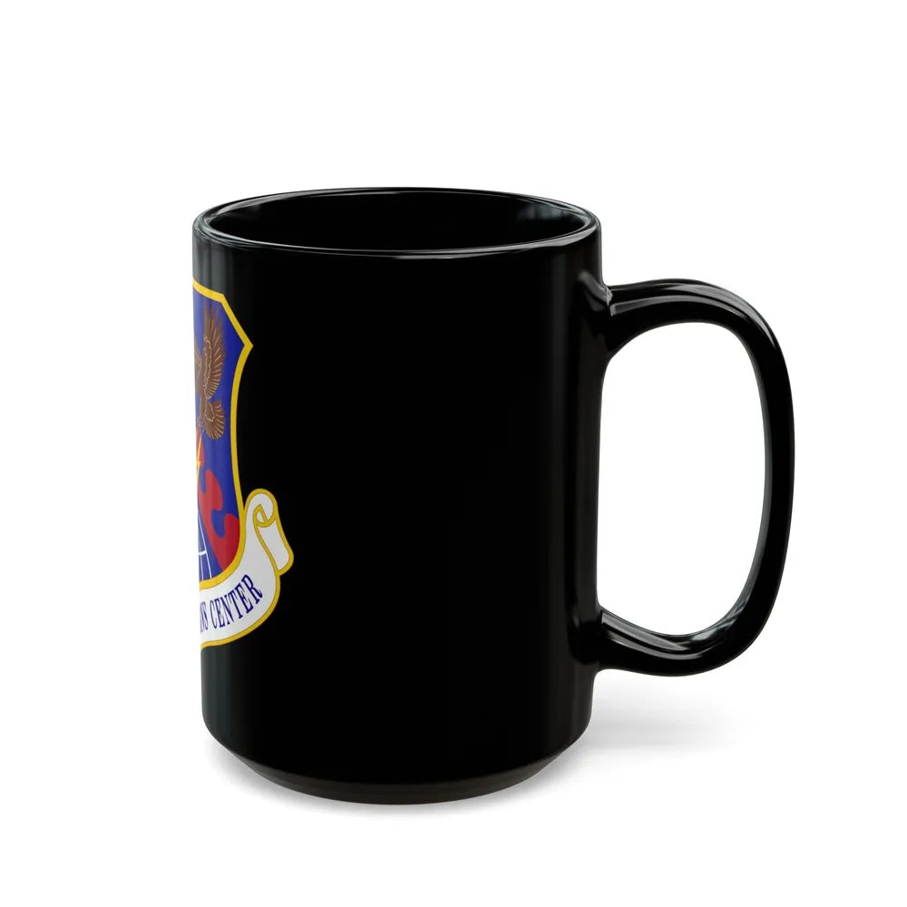 603 Air Operations Center USAFE (U.S. Air Force) Black Coffee Mug-Go Mug Yourself