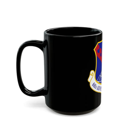 603 Air Operations Center USAFE (U.S. Air Force) Black Coffee Mug-Go Mug Yourself