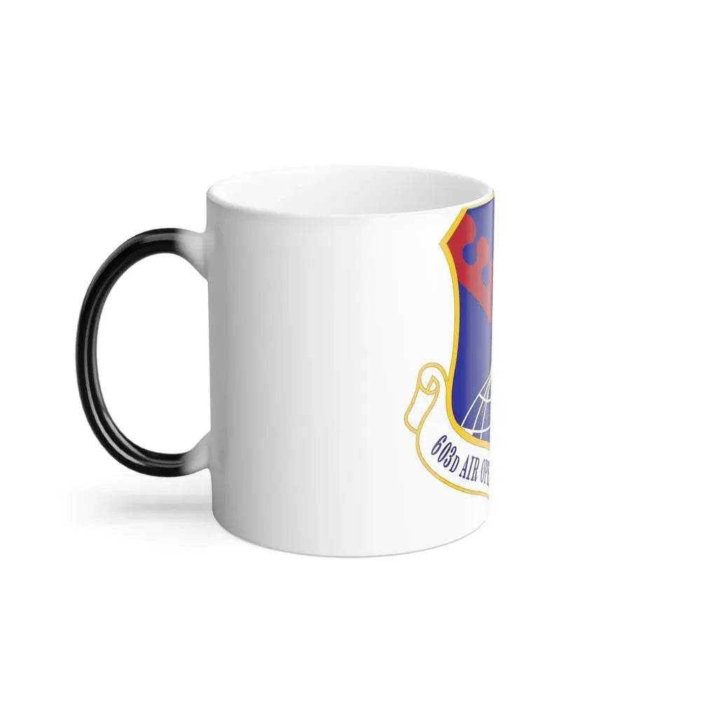 603 Air Operations Center USAFE (U.S. Air Force) Color Changing Coffee Mug - Go Mug Yourself