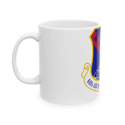 603 Air Operations Center USAFE (U.S. Air Force) White Coffee Mug - Go Mug Yourself