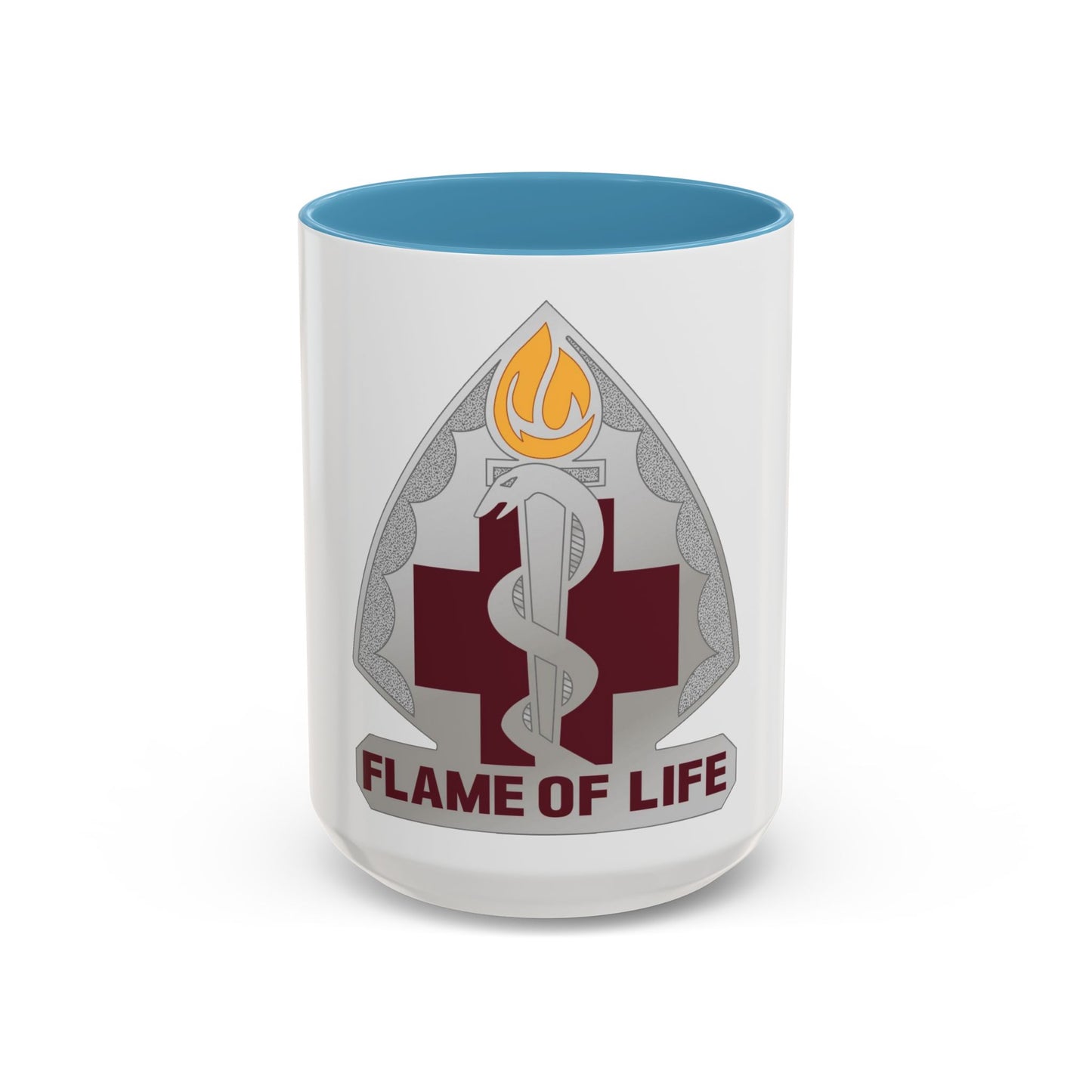 818 Medical Battalion (U.S. Army) Accent Coffee Mug