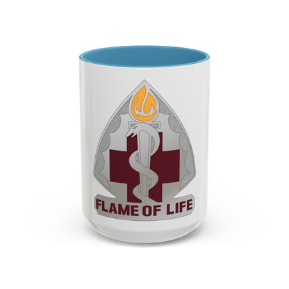 818 Medical Battalion (U.S. Army) Accent Coffee Mug