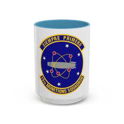 15th Munitions Squadron (U.S. Air Force) Accent Coffee Mug