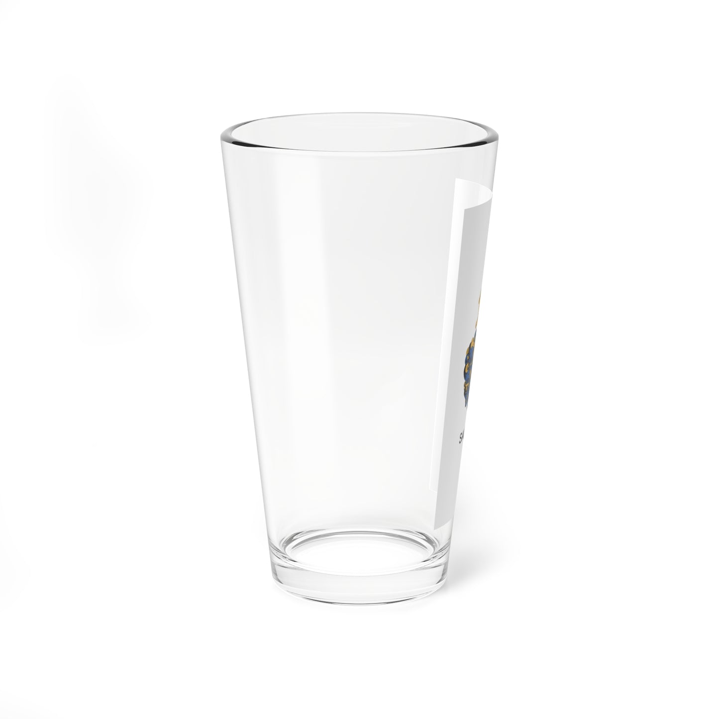 Flag of Salomvar (Hungary) Pint Glass 16oz