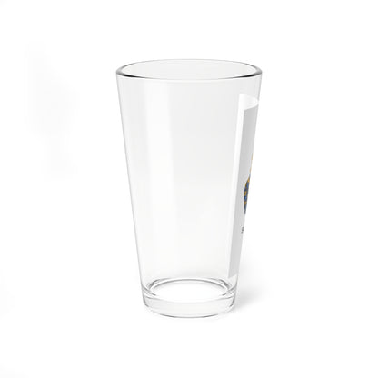 Flag of Salomvar (Hungary) Pint Glass 16oz
