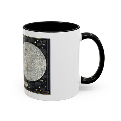 Space - The Moon (1969) (Map) Accent Coffee Mug