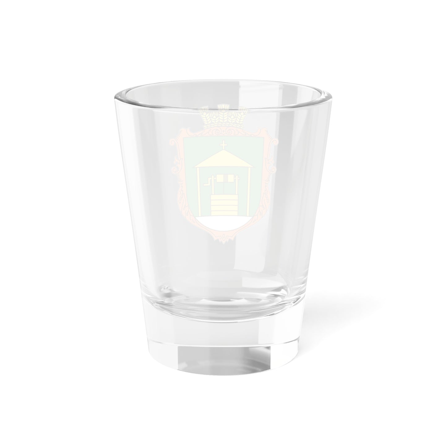 Coat of Arms of Hroziovo (Ukraine) (Coat of Arms) Shot Glass 1.5oz