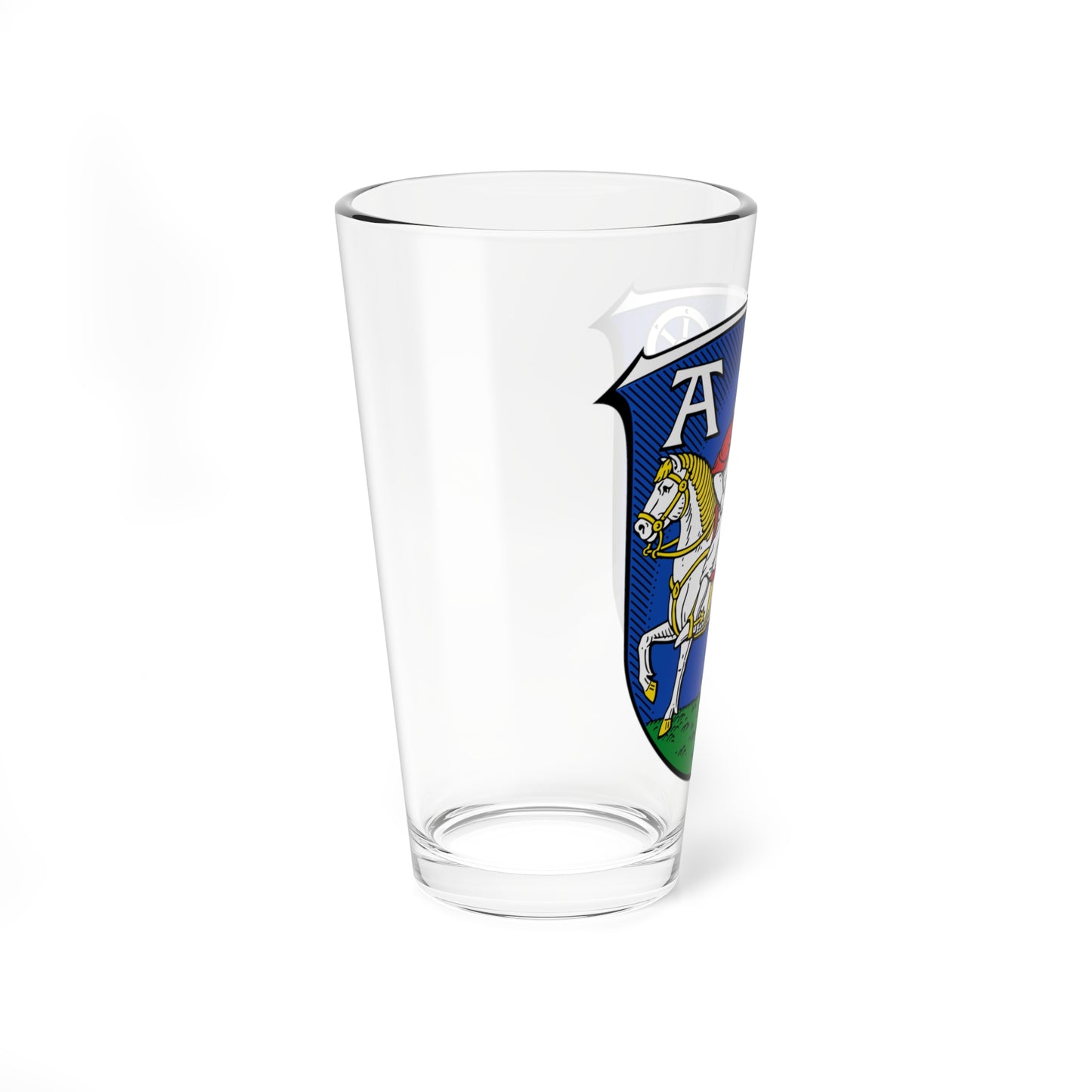 DEU Amöneburg COA (Germany) (Coat of Arms) Pint Glass 16oz