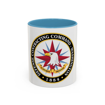 Defense Contracting Command Washington (U.S. Army) Accent Coffee Mug
