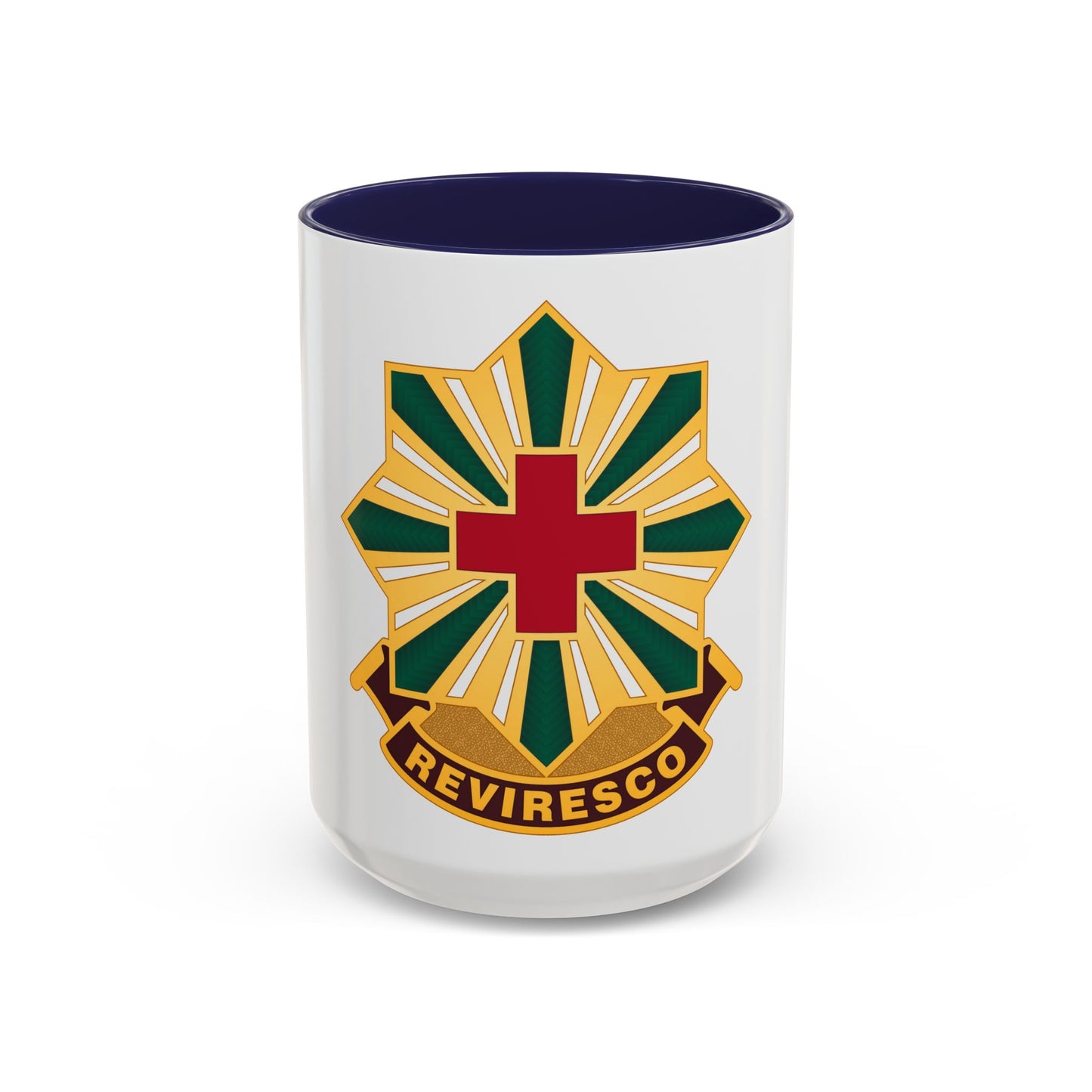 528th Hospital Center (U.S. Army) Accent Coffee Mug