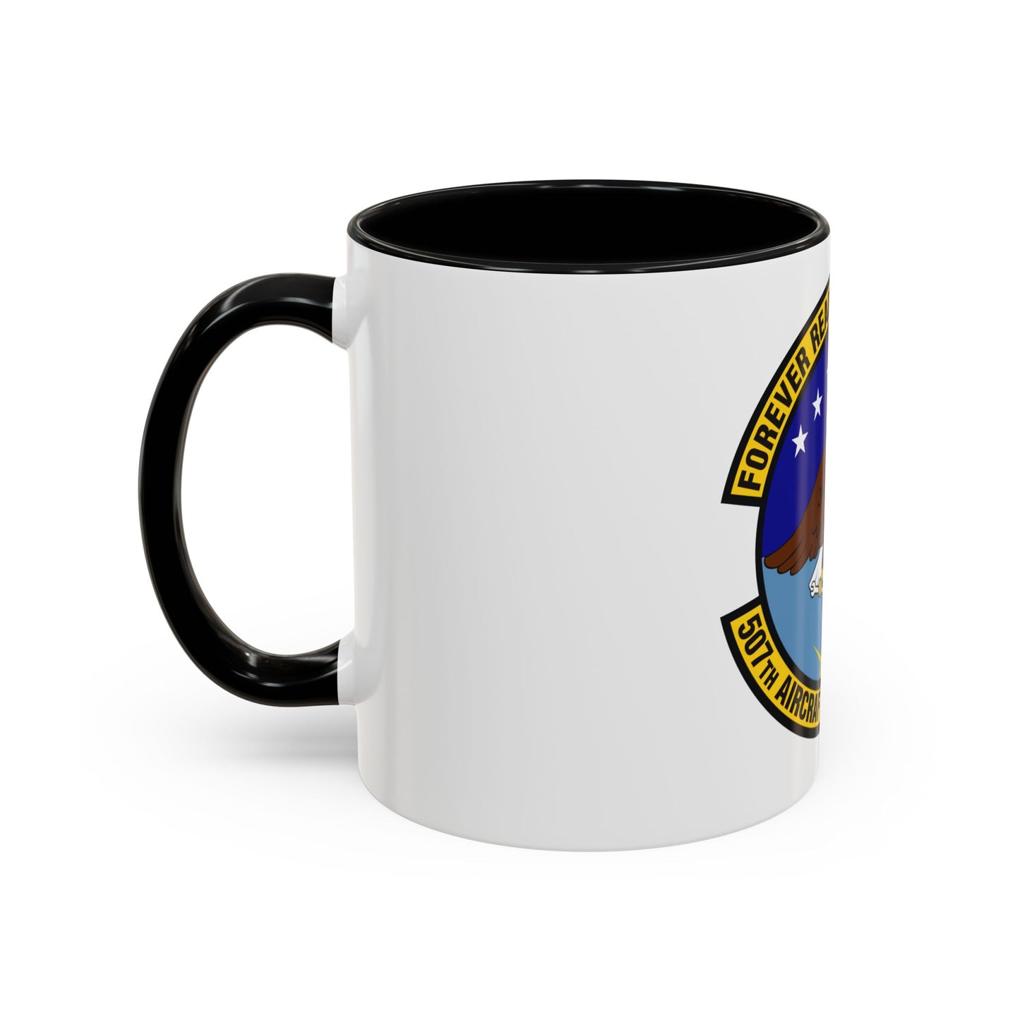 507th Aircraft Maintenance Squadron (U.S. Air Force) Accent Coffee Mug