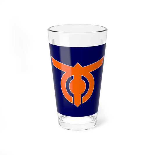 Flag of Motobu Okinawa (Japan) Pint Glass 16oz