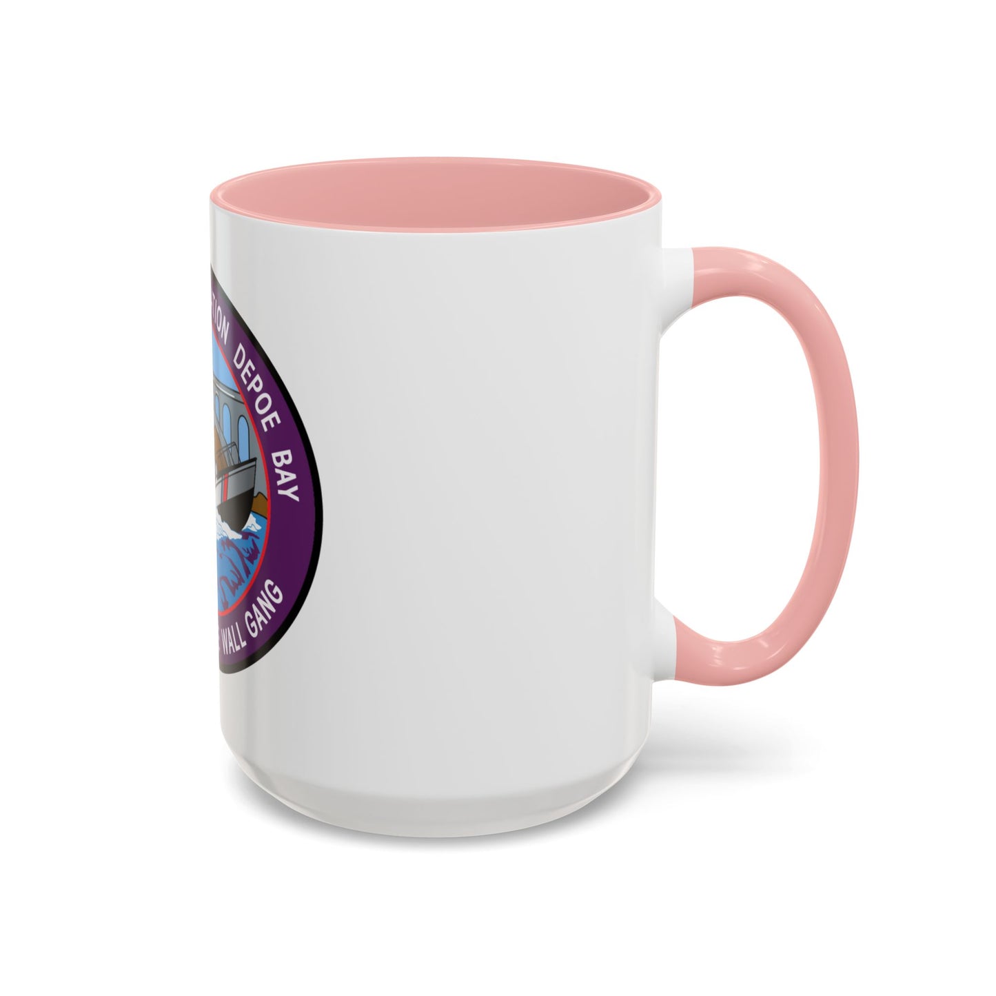 USCG Station Depoe Bay (U.S. Coast Guard) Accent Coffee Mug