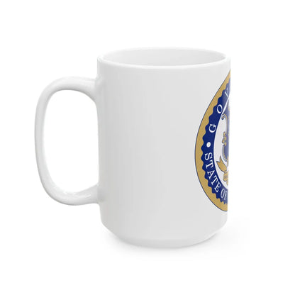 Governor of Connecticut - White Coffee Mug-Go Mug Yourself